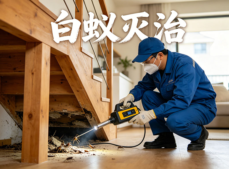 广陵白蚁灭治服务｜专业消杀，筑牢建筑安全防线