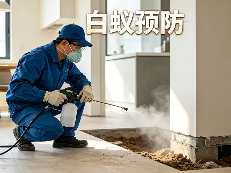广陵白蚁预防服务｜事前科学防护，杜绝蚁患滋生